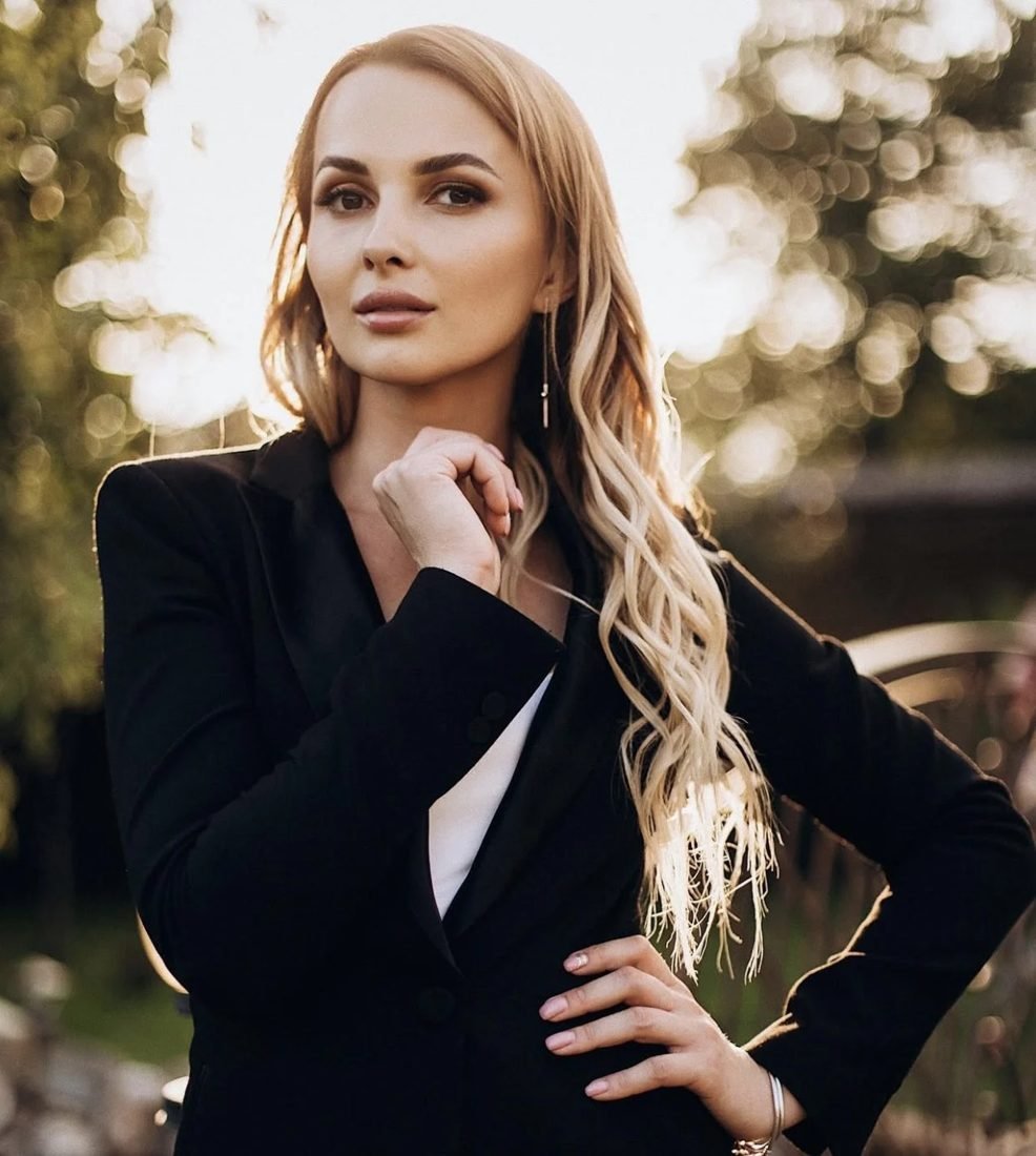 Portrait of Kellan Cruz in a black blazer at sunset